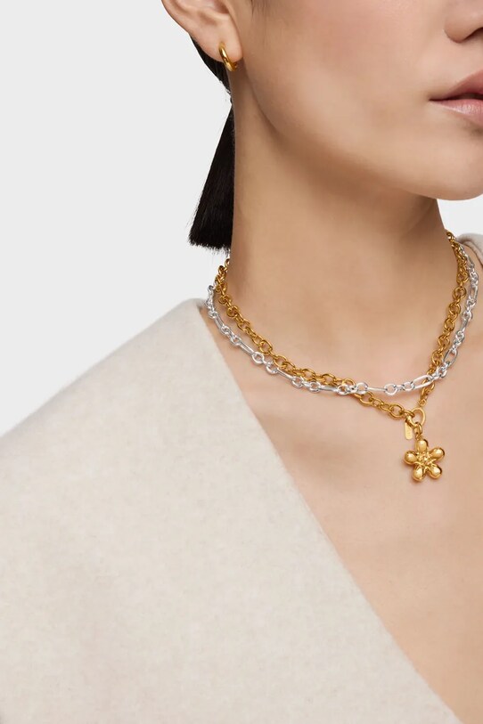 Tous zawieszka ze srebra pokrytego złotem 1004318400