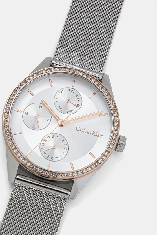 Calvin Klein zegarek 25100010 srebrny AA00