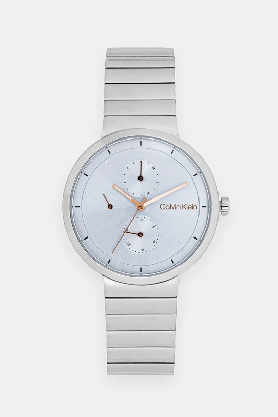 Calvin Klein zegarek srebrny 25100032