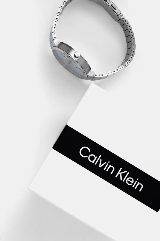 Akcesoria Calvin Klein zegarek 25100032 srebrny