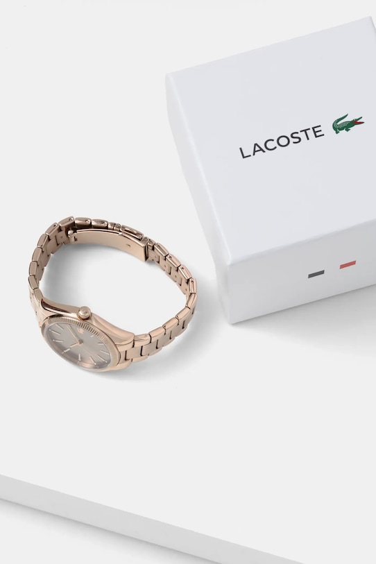 Akcesoria Lacoste zegarek 2001242 złoty