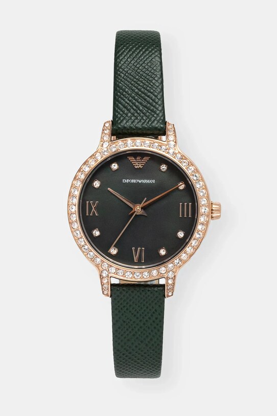 Hodinky Emporio Armani zelená AR11577