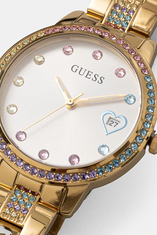 Kiegészítők Guess óra GW0657L2 arany