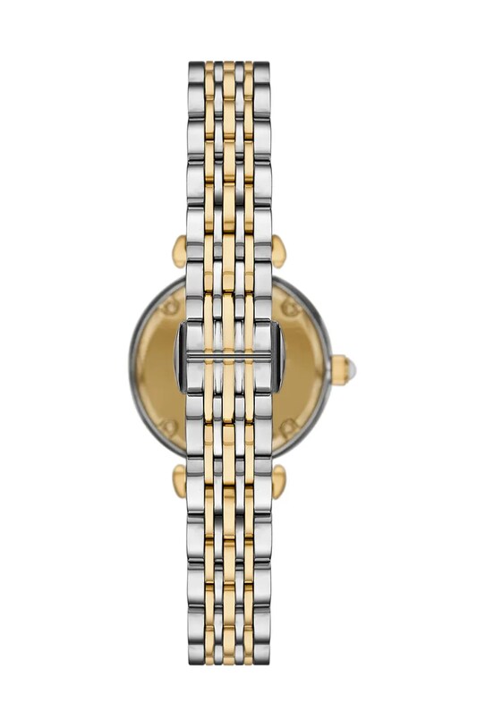 Hodinky a náramek Emporio Armani GIANNI T-BAR AR80078SET stříbrná AA00
