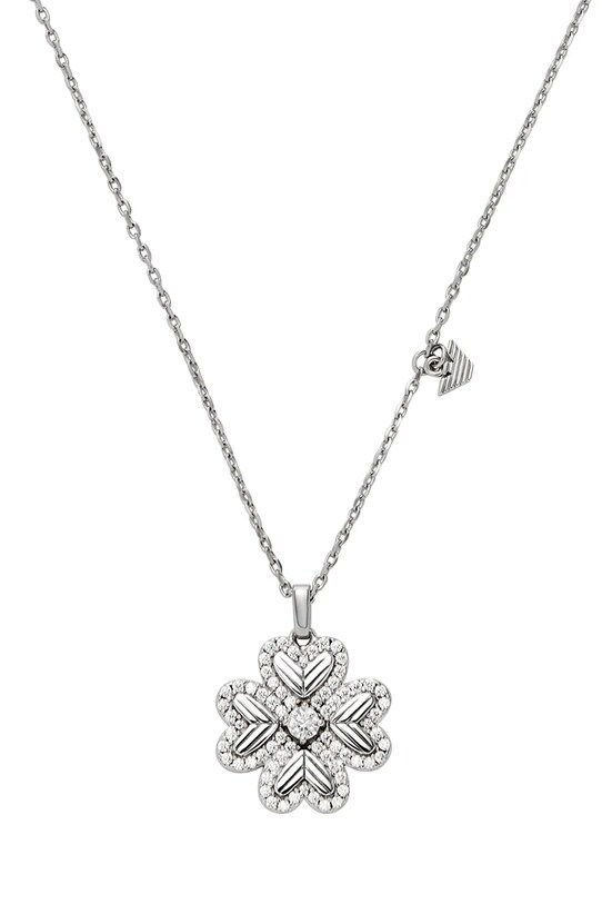 Emporio Armani collana d'argento SENTIMENTAL zircone argento EG3607040