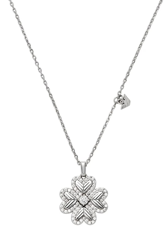 Stříbrný náhrdelník Emporio Armani SENTIMENTAL stříbro stříbrná EG3607040