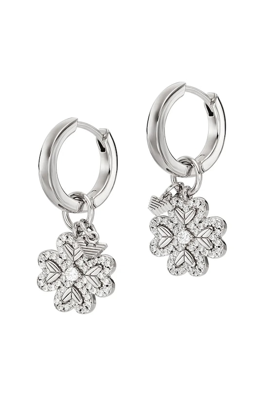 Emporio Armani kolczyki srebrne SENTIMENTAL Gift Box srebrny EG3608040