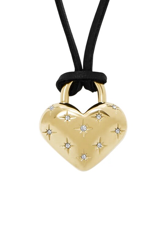 Náhrdelník Fossil SADIE zirkonie zlatá JF04830710