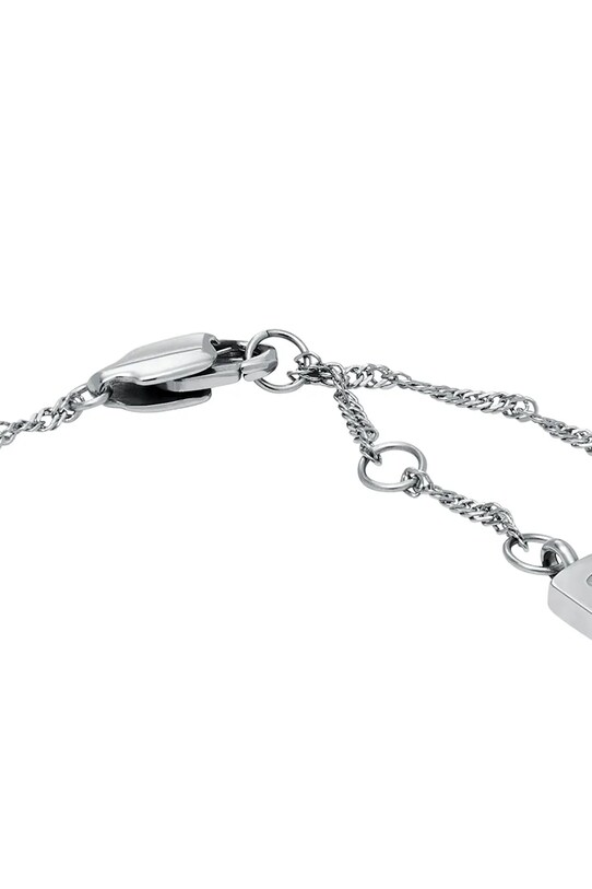 Doplňky Náramek Fossil JEWELRY JF04837040 stříbrná