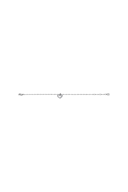 Zapestnica Fossil JEWELRY srebrna JF04837040