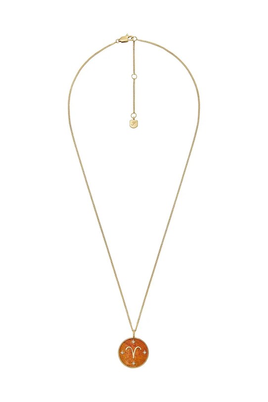 Doplňky Náhrdelník Fossil JEWELRY JF04838710 oranžová