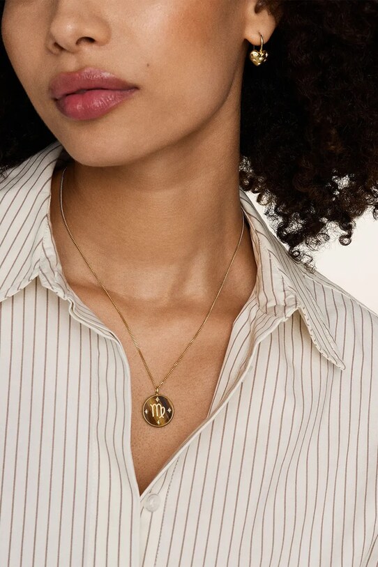 Fossil collana JEWELRY JF04843710 marrone