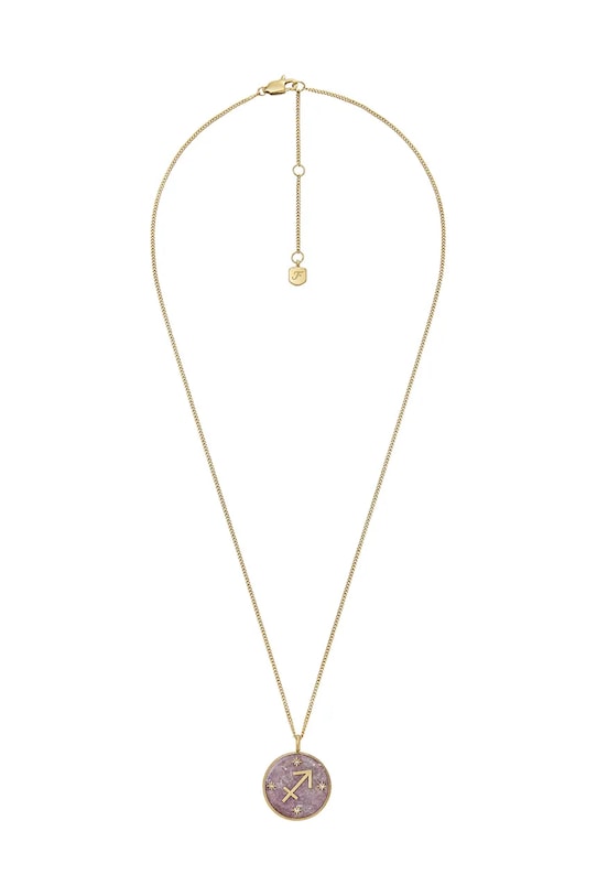 Dodatki Ogrlica Fossil JEWELRY JF04846710 zelena