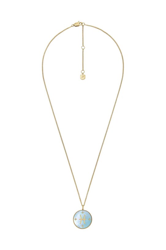 Doplňky Náhrdelník Fossil JEWELRY JF04848710 modrá