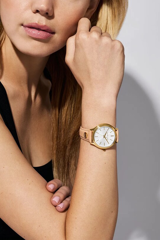 Hodinky Michael Kors SLIM RUNWAY MK7533 béžová AA00