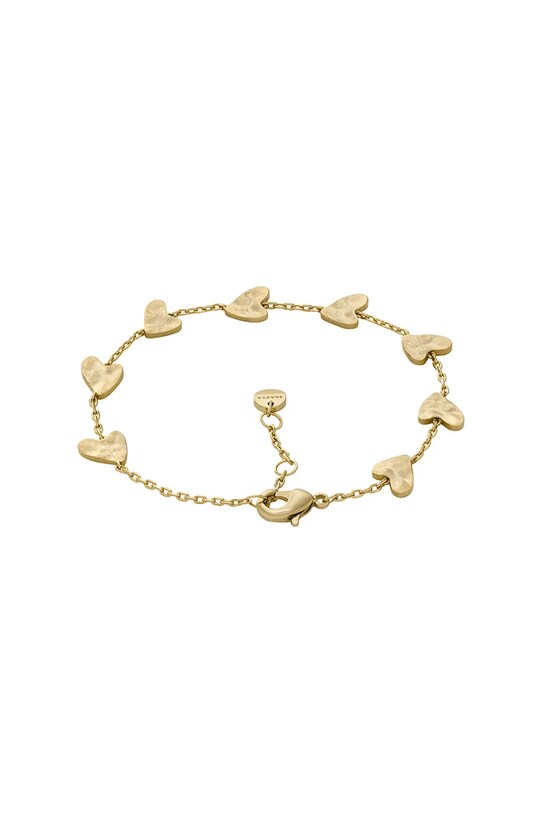 Náramek Skagen ANJA HEARTS SKJ5010710 zlatá AA00