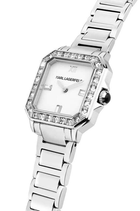 Karl Lagerfeld zegarek R0553102503 srebrny AA00