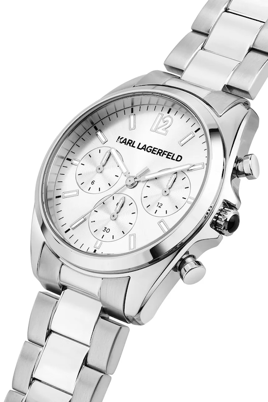 Karl Lagerfeld zegarek R0553101503 srebrny AA00