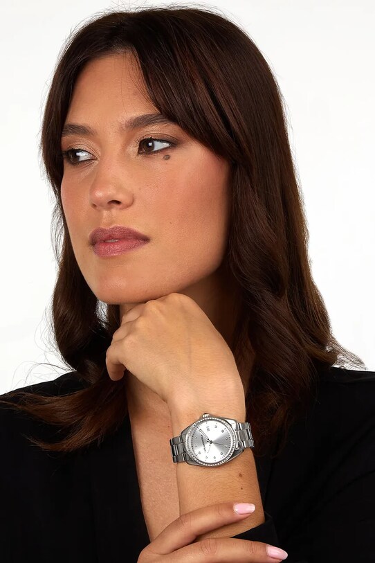 Karl Lagerfeld orologio R0553101510 argento