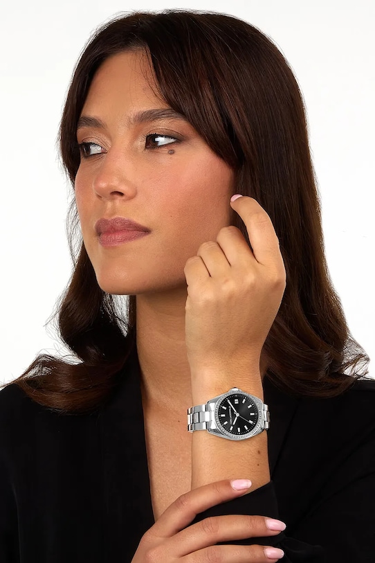 Hodinky Karl Lagerfeld R0553101511 stříbrná