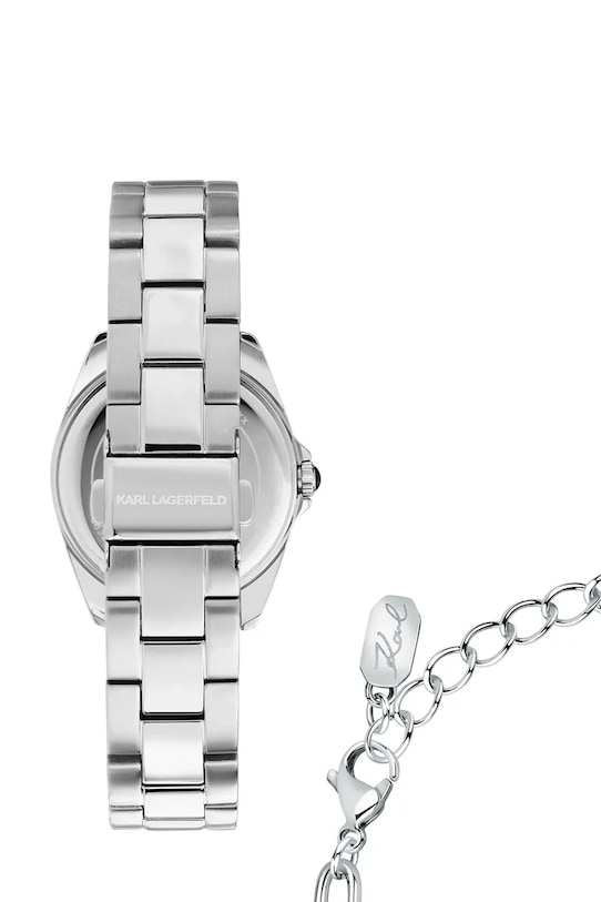Kiegészítők Karl Lagerfeld karóra és karkötő R0553101516 ezüst