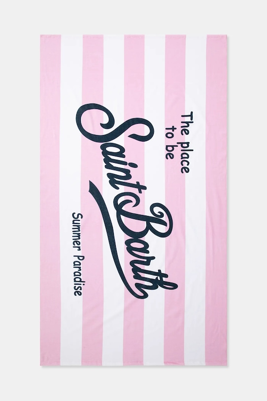 MC2 Saint Barth ręcznik bawełniany różowy BTP0001