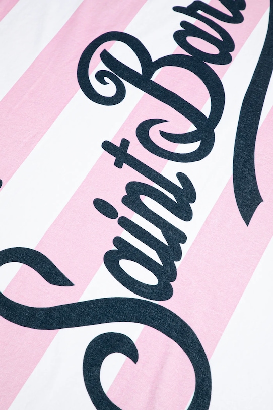 Akcesoria MC2 Saint Barth ręcznik bawełniany BTP0001 różowy