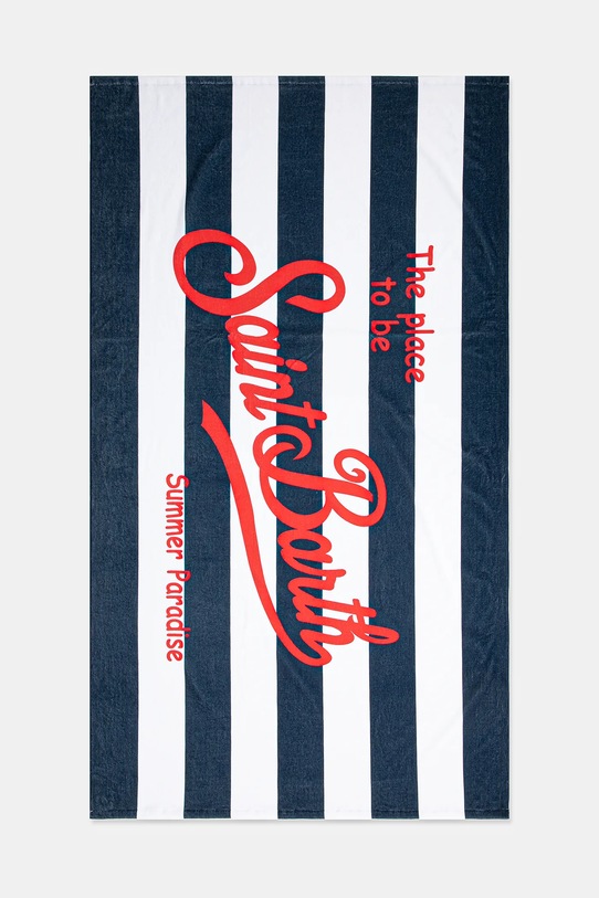 Бавовняний рушник MC2 Saint Barth темно-синій BTP0001