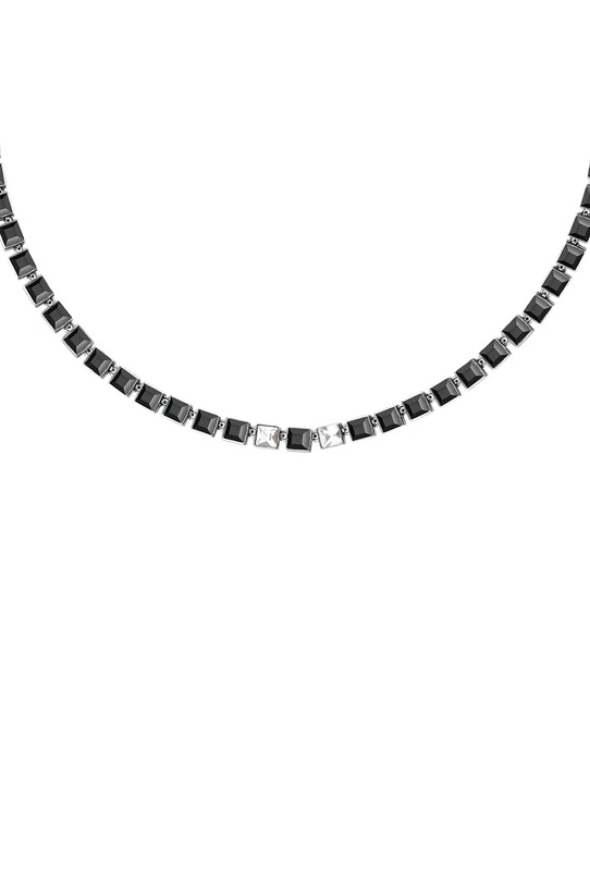 Karl Lagerfeld naszyjnik cyrkonia czarny KLAYC05