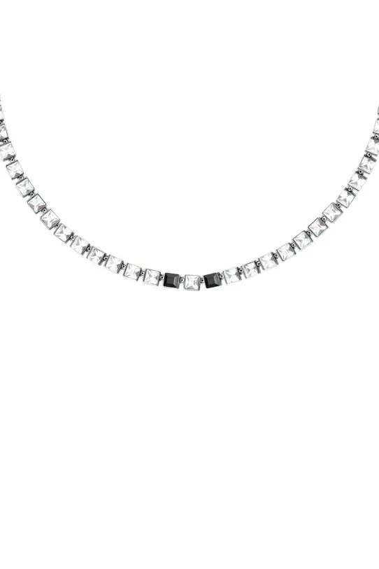 Karl Lagerfeld naszyjnik cyrkonia srebrny KLAYC06
