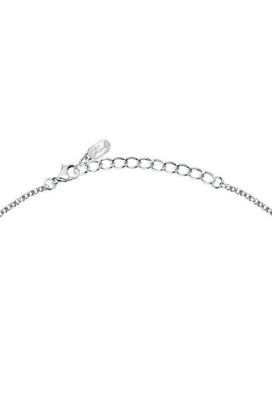 Accesorii Karl Lagerfeld colier KLAYC11 argintiu