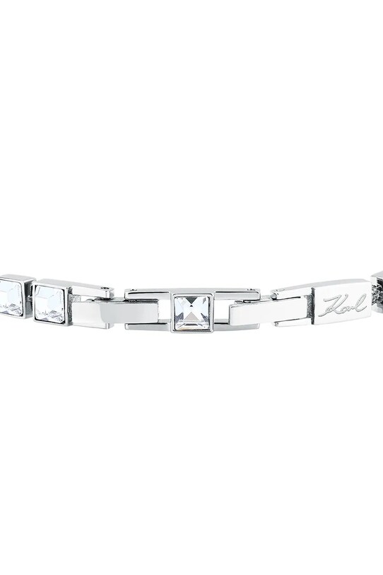 Accesorii Karl Lagerfeld bratara KLAYC24 argintiu