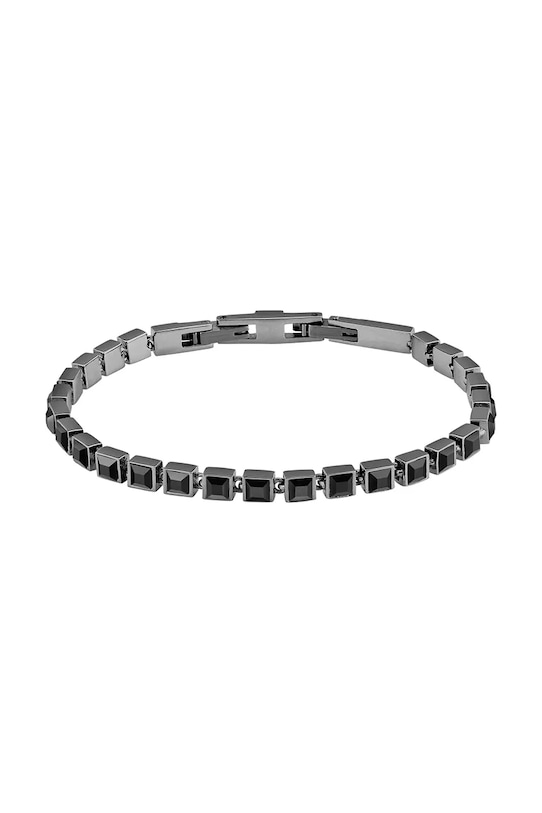 Karl Lagerfeld brățară zirconiu cubic negru KLAYC26