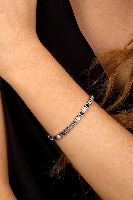 Karl Lagerfeld bratara KLAYC27 argintiu