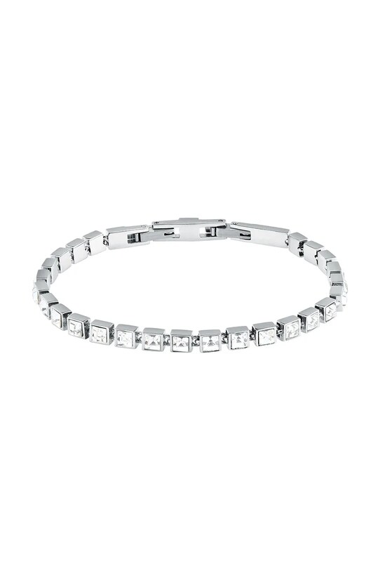 Karl Lagerfeld bransoletka cyrkonia srebrny KLAYC28