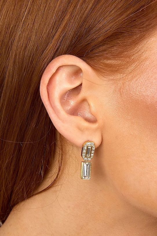 Doplnky Náušnice Karl Lagerfeld KLAYC40 zlatá