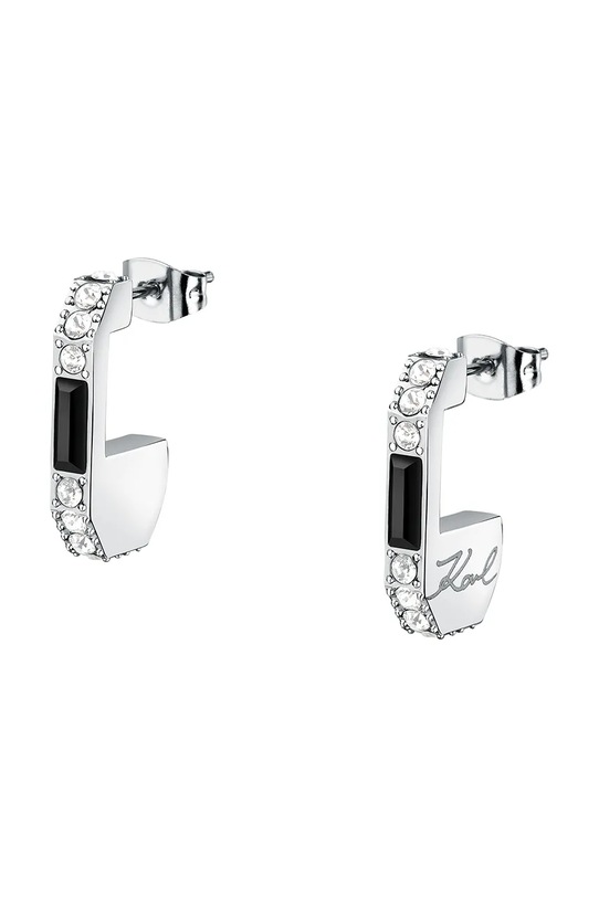Karl Lagerfeld kolczyki srebrny KLAYC42