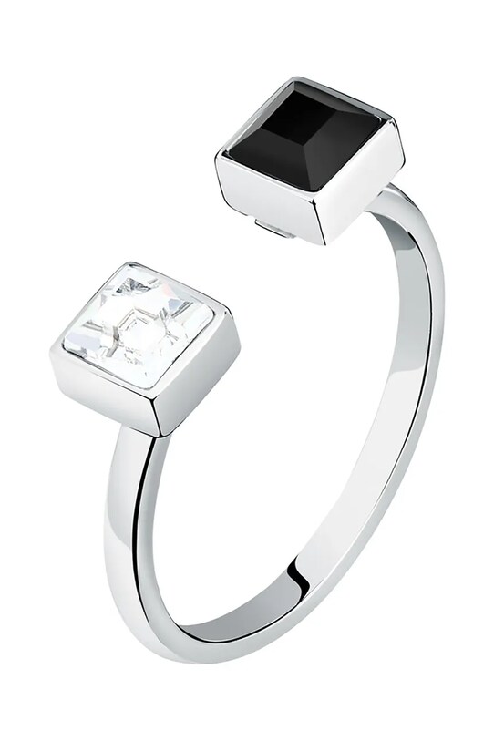 Karl Lagerfeld inel zirconiu cubic argintiu KLAYC52