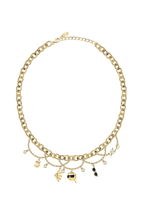 Náhrdelník Karl Lagerfeld KLAYD01 zlatá AA00