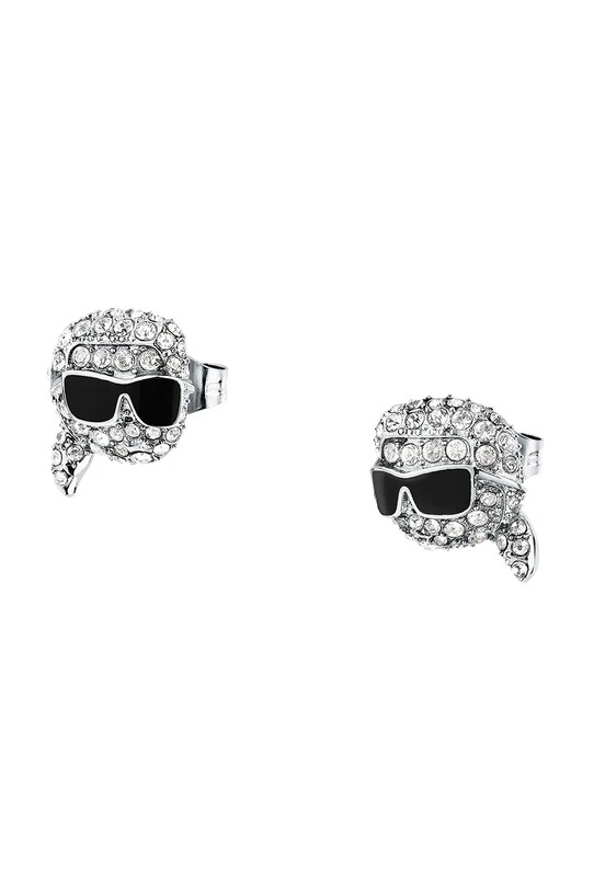Karl Lagerfeld cercei zirconiu cubic argintiu KLAYD20