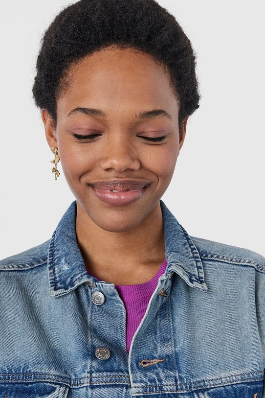 Tous kolczyki ze srebra pokrytego złotem 1003416700