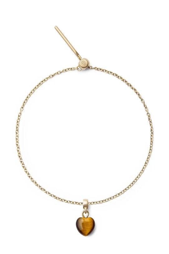 Kiegészítők Daniel Wellington aranyozott medál DW00401475 narancssárga