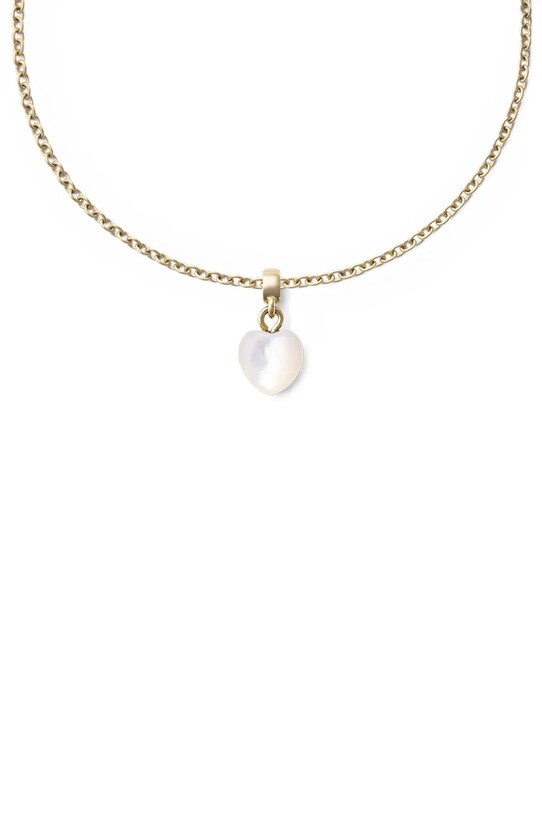 Позолоченный кулон Daniel Wellington DW00401479 бежевый AA00