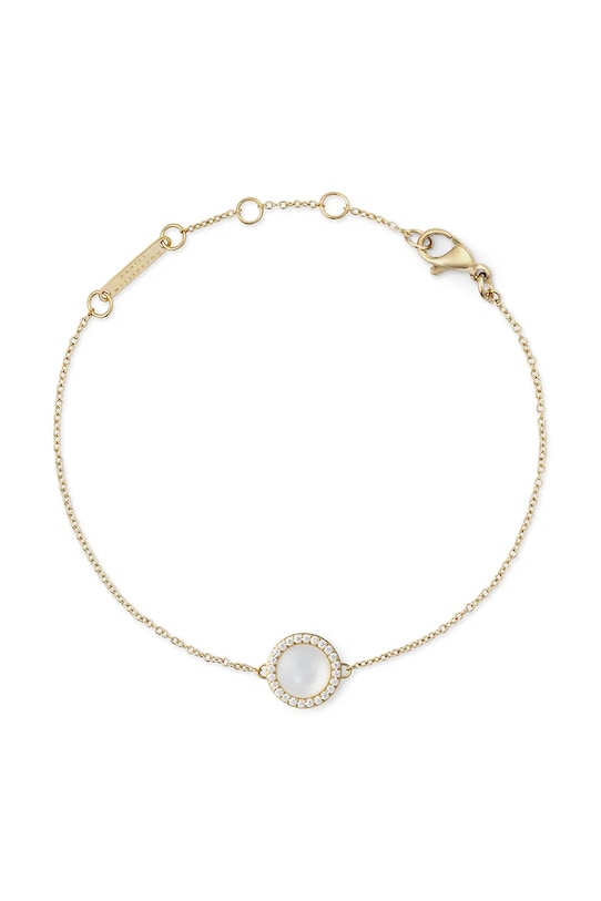 Daniel Wellington brățară placată cu aur piatră naturală aur DW00401423