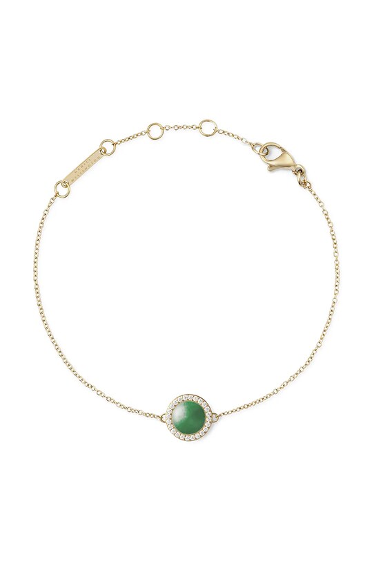 Daniel Wellington brățară placată cu aur piatră naturală aur DW00401424