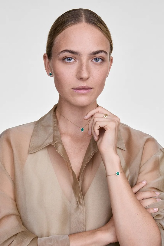 Daniel Wellington brățară placată cu aur DW00401425 aur