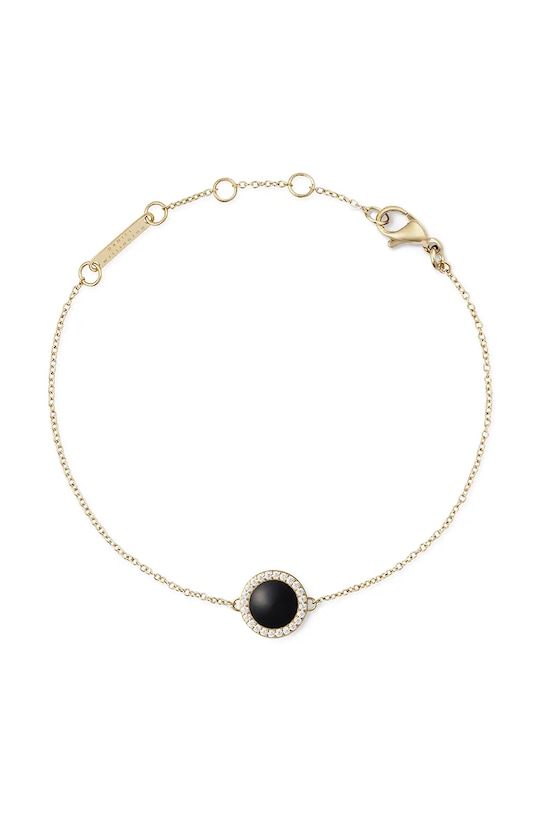 Daniel Wellington brățară placată cu aur piatră naturală aur DW00401426