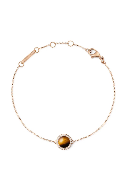 Daniel Wellington brățară placată cu aur piatră naturală aur DW00401433