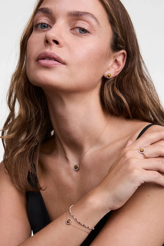 Сережки Daniel Wellington DW00401409 золотий