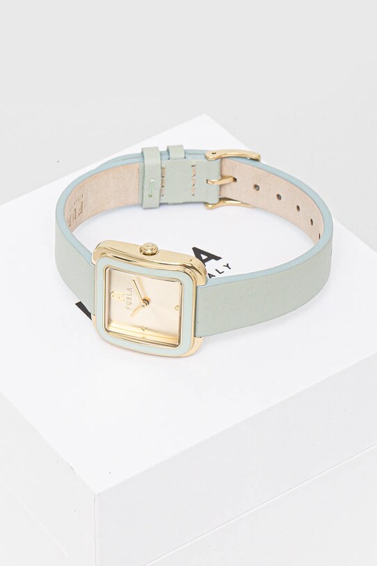 Akcesoria Furla zegarek HERITAGE WW00058009L2 zielony